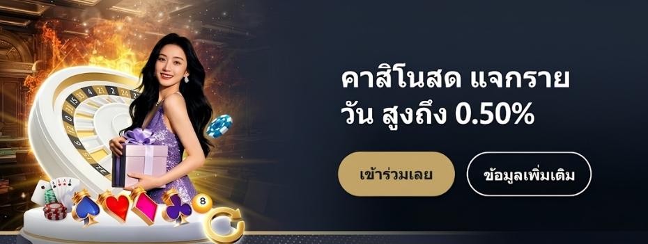 โบนัสคืนยอดเสียคาสิโนสด M88
